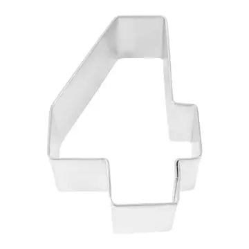 Number 4 Cookie Cutter, 3"- R&M