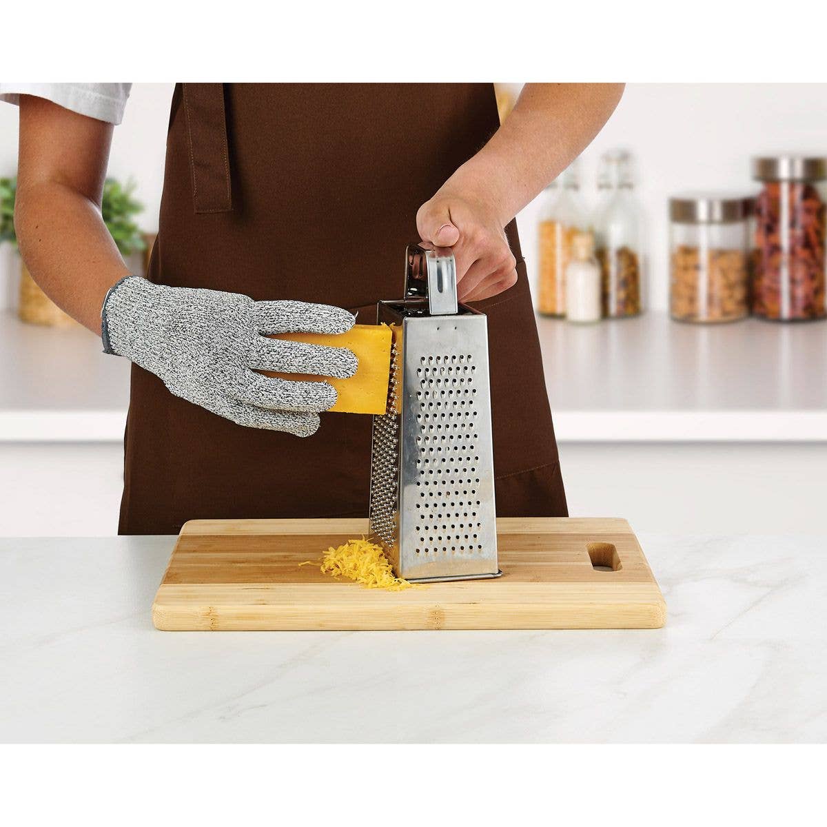 CatCora Mesh Cutting Gloves, Adult, 1 Pair - HIC