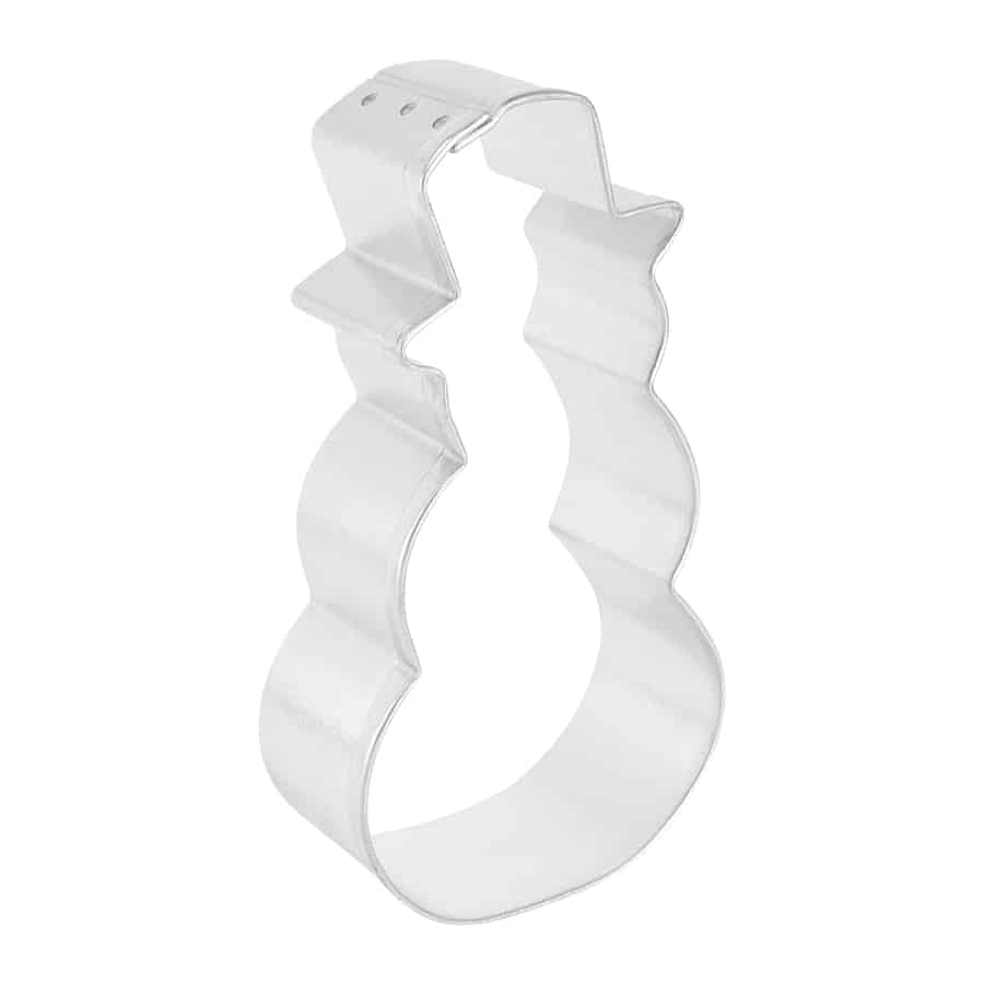 Snowman W/ Top Hat Cookie Cutter, 4" - R&M
