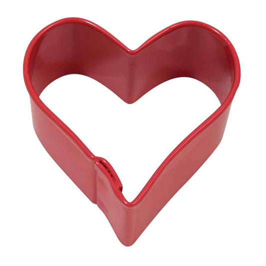 R&M International - Mini Heart Cookie Cutter (Red, 1.5")