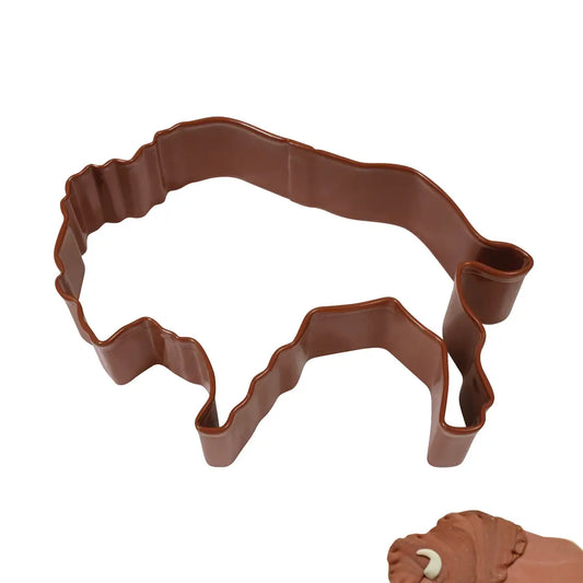 Buffalo, 4" Brown Polyresin- R&M