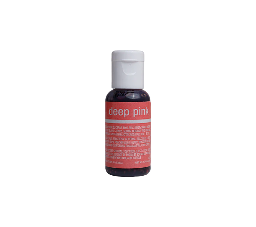 Deep Pink .7 oz- Chefmaster Liqua-gel food coloring
