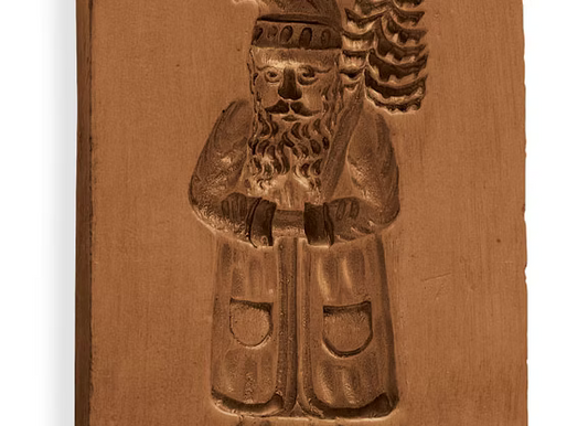 Deep Santa Cookie Mold - House on the Hill
