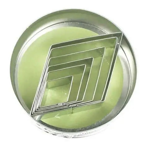 Diamond 6 PC Cookie Cutter Set - Fox Run