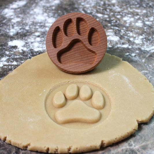 Dog Paw Cookie Stamp - Fun Food Tools