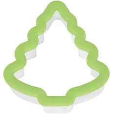 Grippy Tree Cookie Cutter, Plastic with Comfort Grip, 3.5"- Wilton
