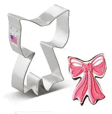 Bow/ Ribbon Cookie Cutter, 4.25"