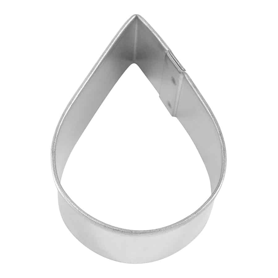 Teardrop / Raindrop Cookie Cutter 3.5" - R&M