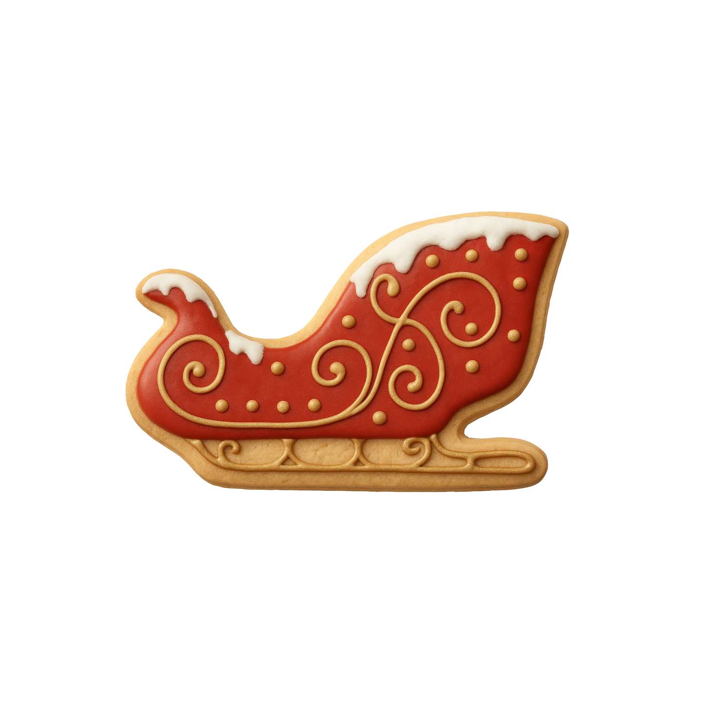 Sleigh Cookie Cutter, 4"