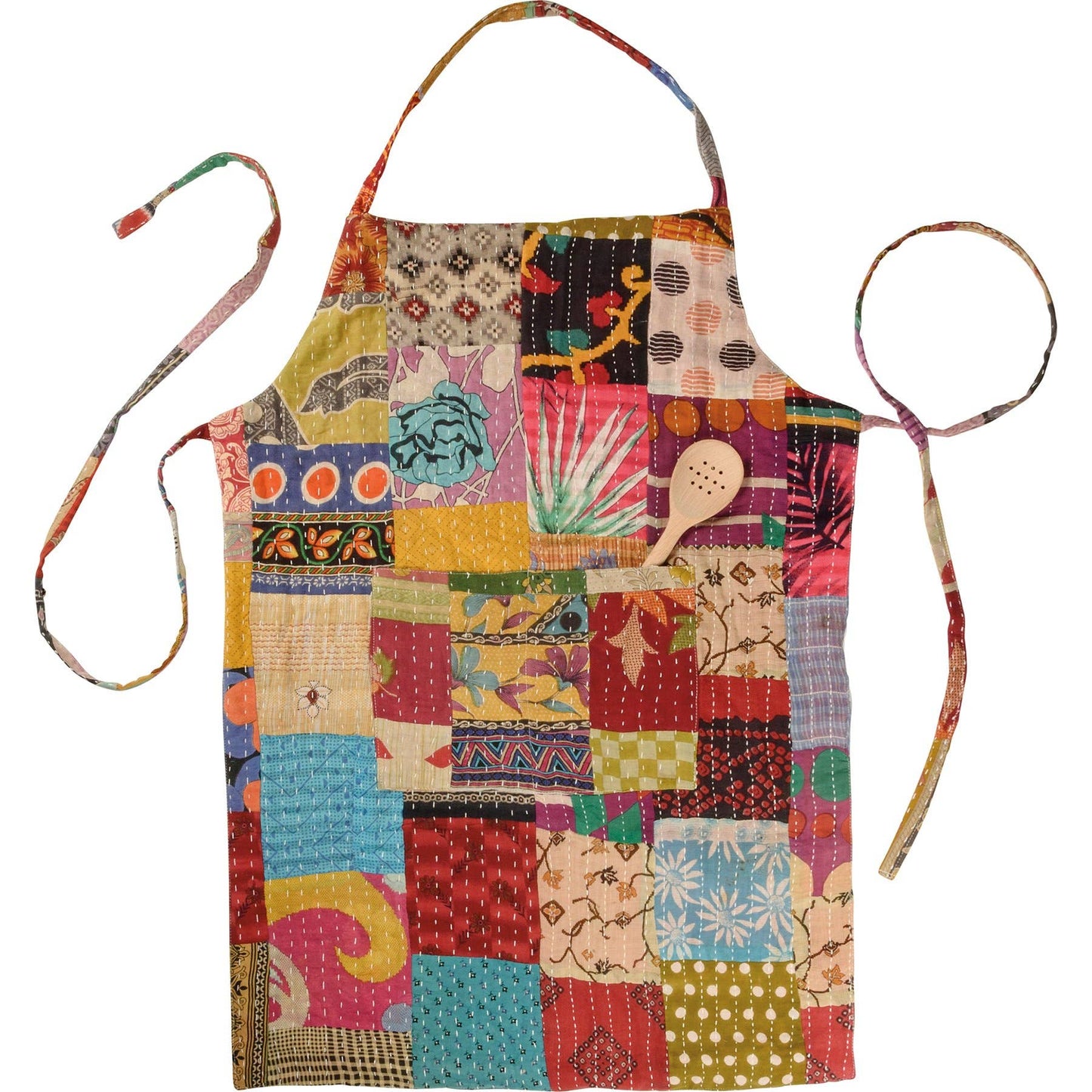 Kantha Apron - Primitives by Kathy