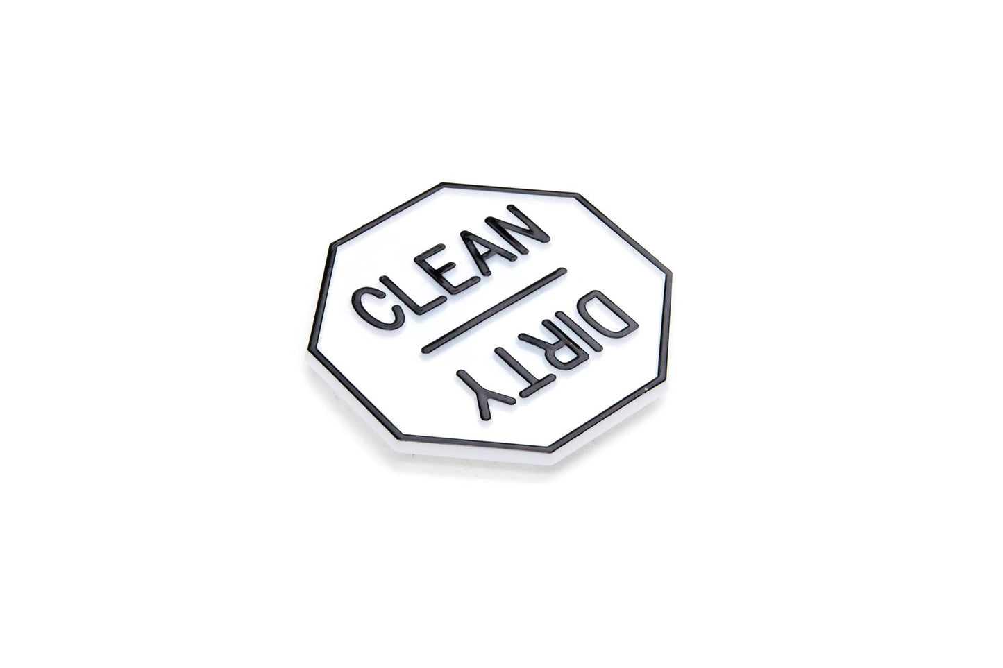 Clean or Dirty Dishwasher Magnet, 2.5" x 2.5" - Doughmakers