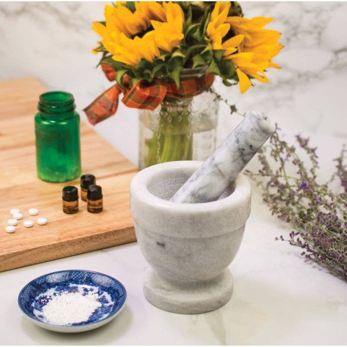 HIC Kitchen Mortar And Pestle Spice Herb Grinder - Harold Import Co.
