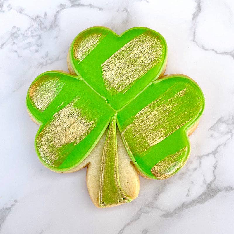 Small Shamrock Cookie Cutter, 3 1/4"- Ann Clark