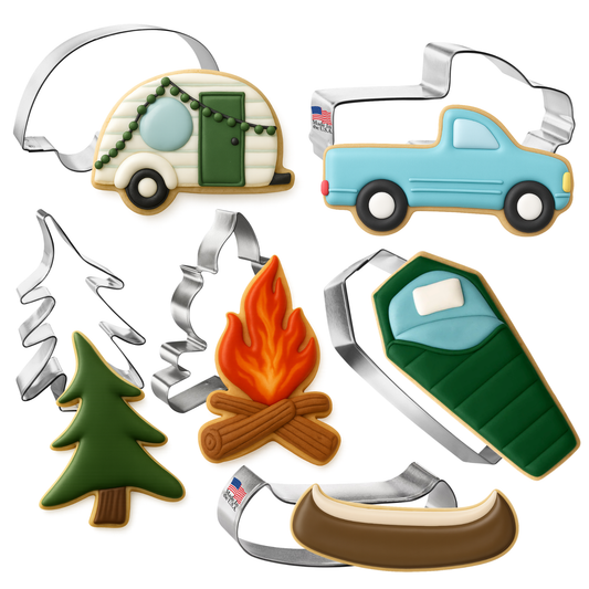 Welcome To Our Campsite 6 pc Cookie Cutter