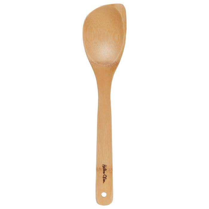 Bamboo Corner Spoon, 12in- Helen's Asian Kitchen