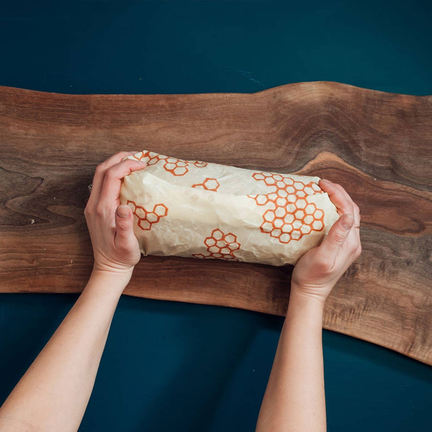 Honeycomb Print- Bee’s Wrap® Beeswax Reusable Bread Wrap
