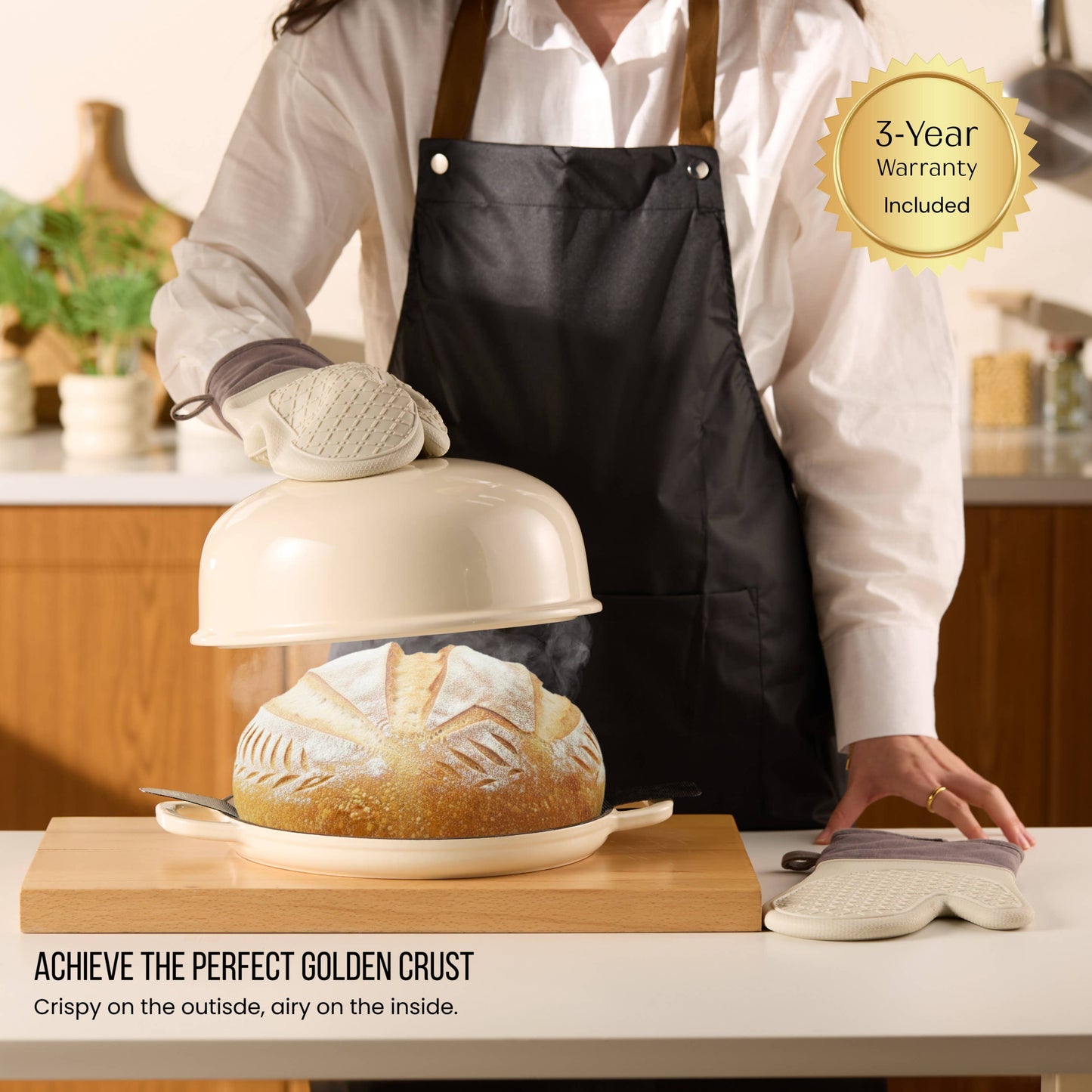 Kook - Enameled Cast Iron Bread Oven