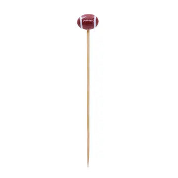 25 Football and Cheese Wedge Cocktail Picks- 25 count