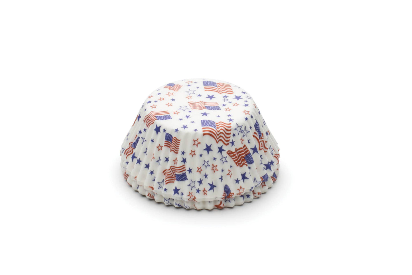 Patriotic Cupcake Liners, 50 Count, 3" x 3" - Fox Run Brands