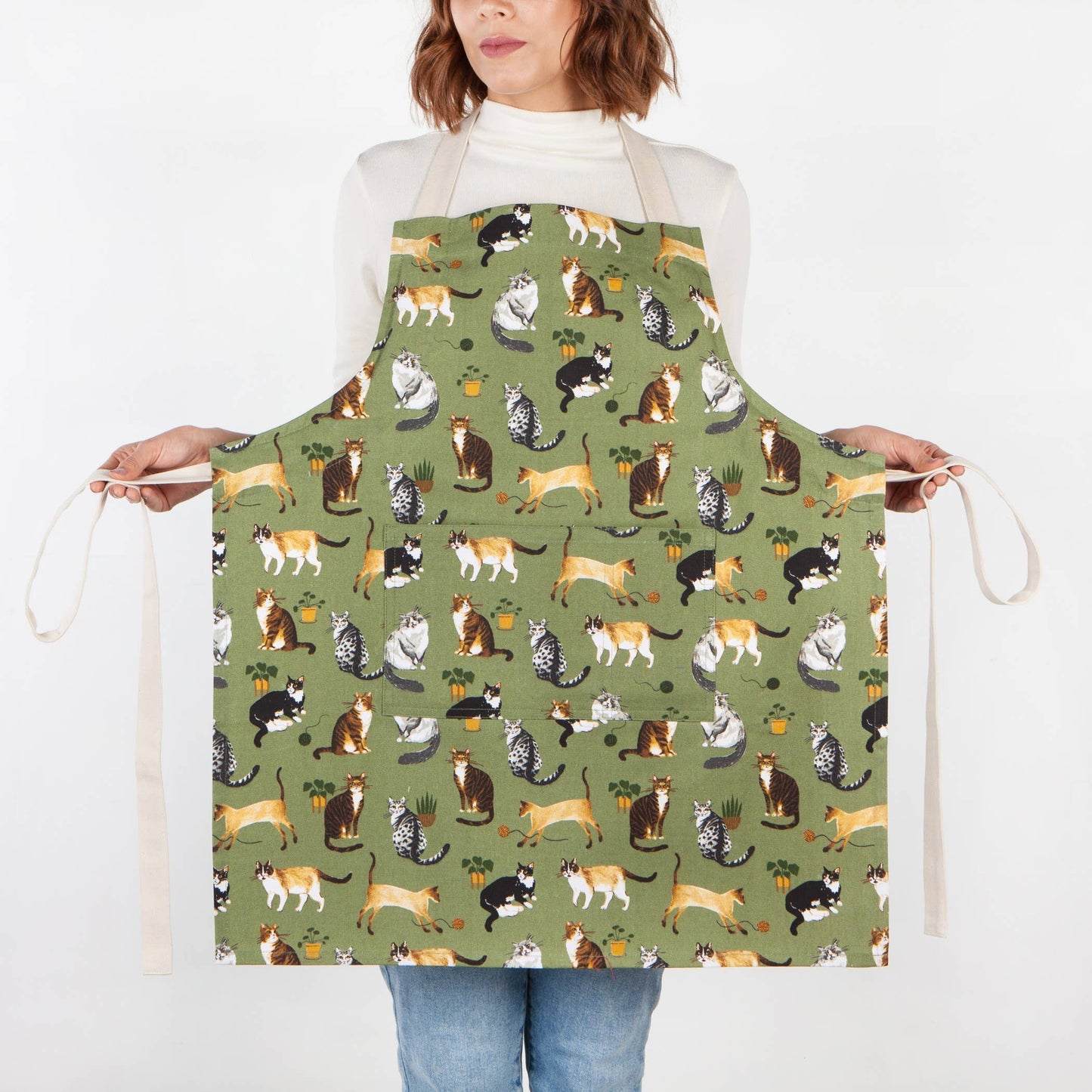 Cat Collective Petite Chef Apron - Now Designs by Danica