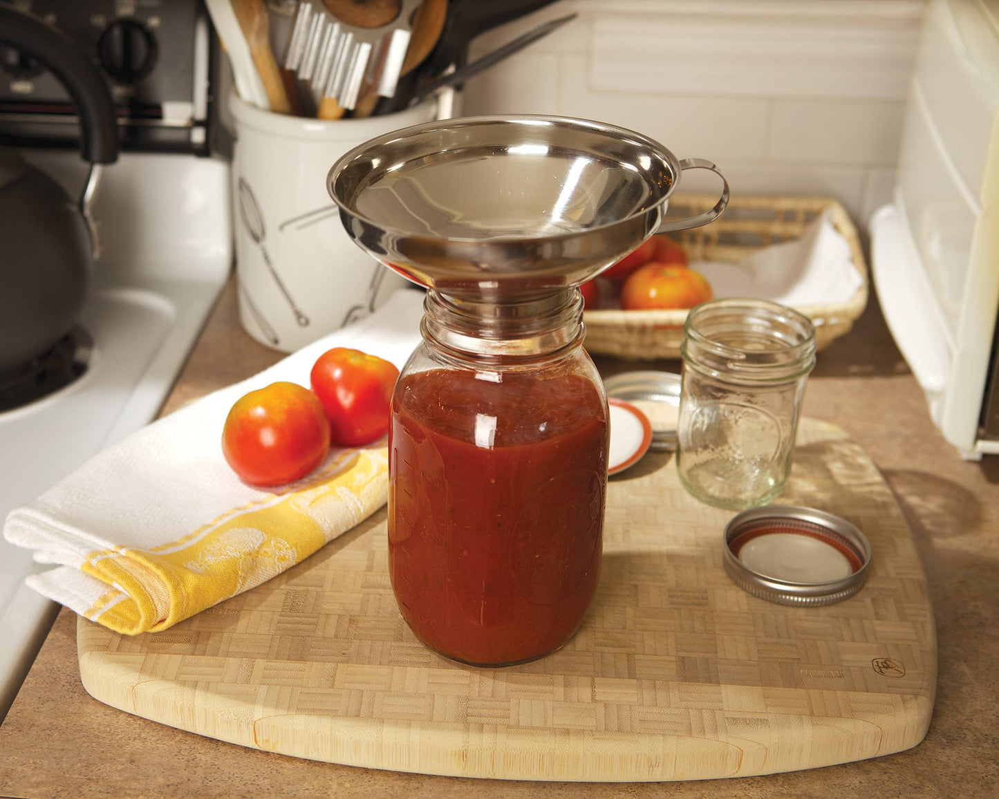 Stainless Steel Canning Funnel, 5.75", 3.2-Ounce - Fox Run