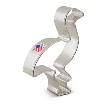 Flamingo Cookie Cutter, 4"- Ann Clark