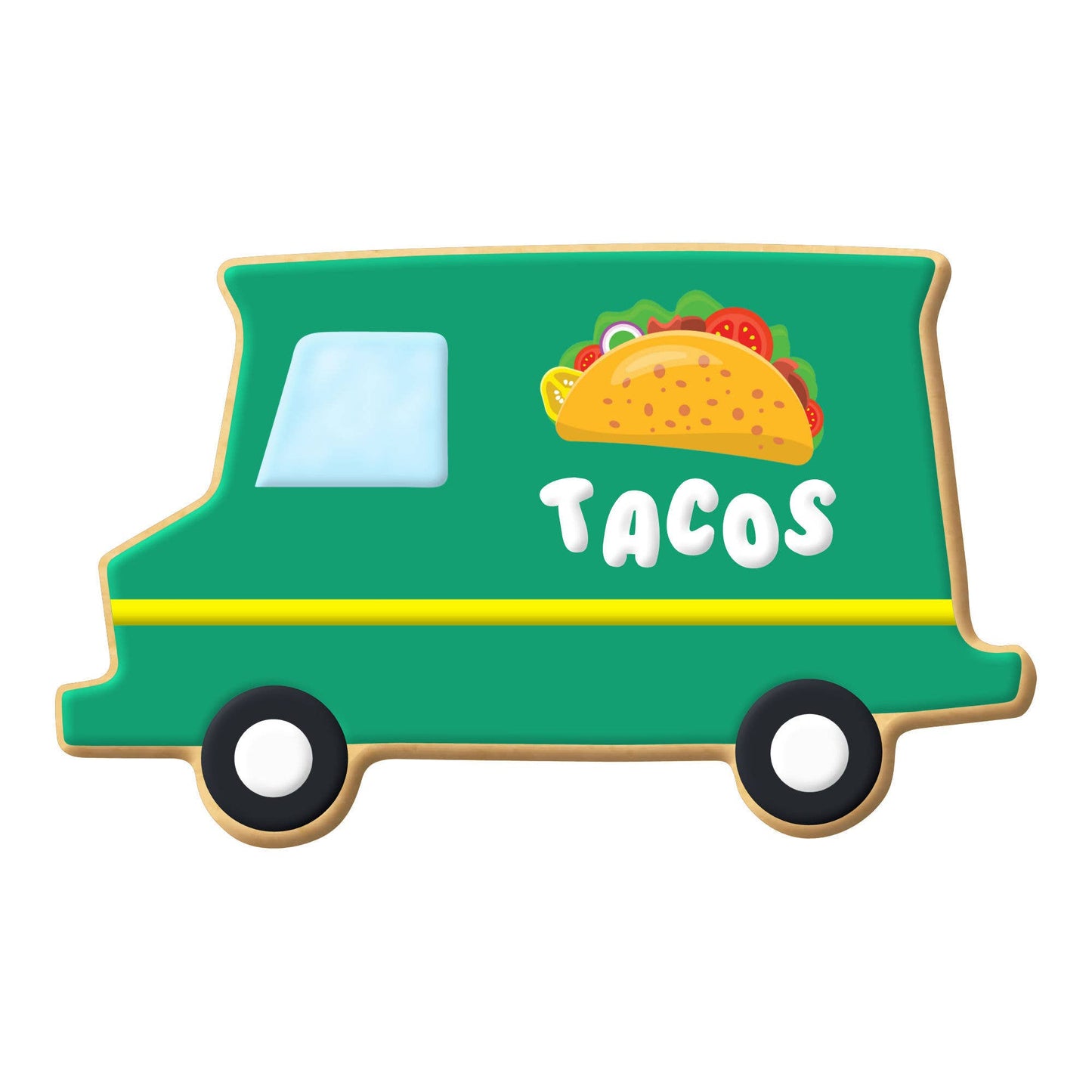 Delivery Truck Cookie Cutter (4 1/8")