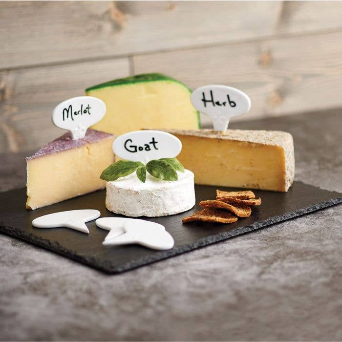 Maison Du Fromage Cheese Marker With Pen, 6-Piece Set - Harold Import Co.