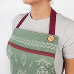Good Tidings Christmas Jacquard Apron - Now Designs by Danica