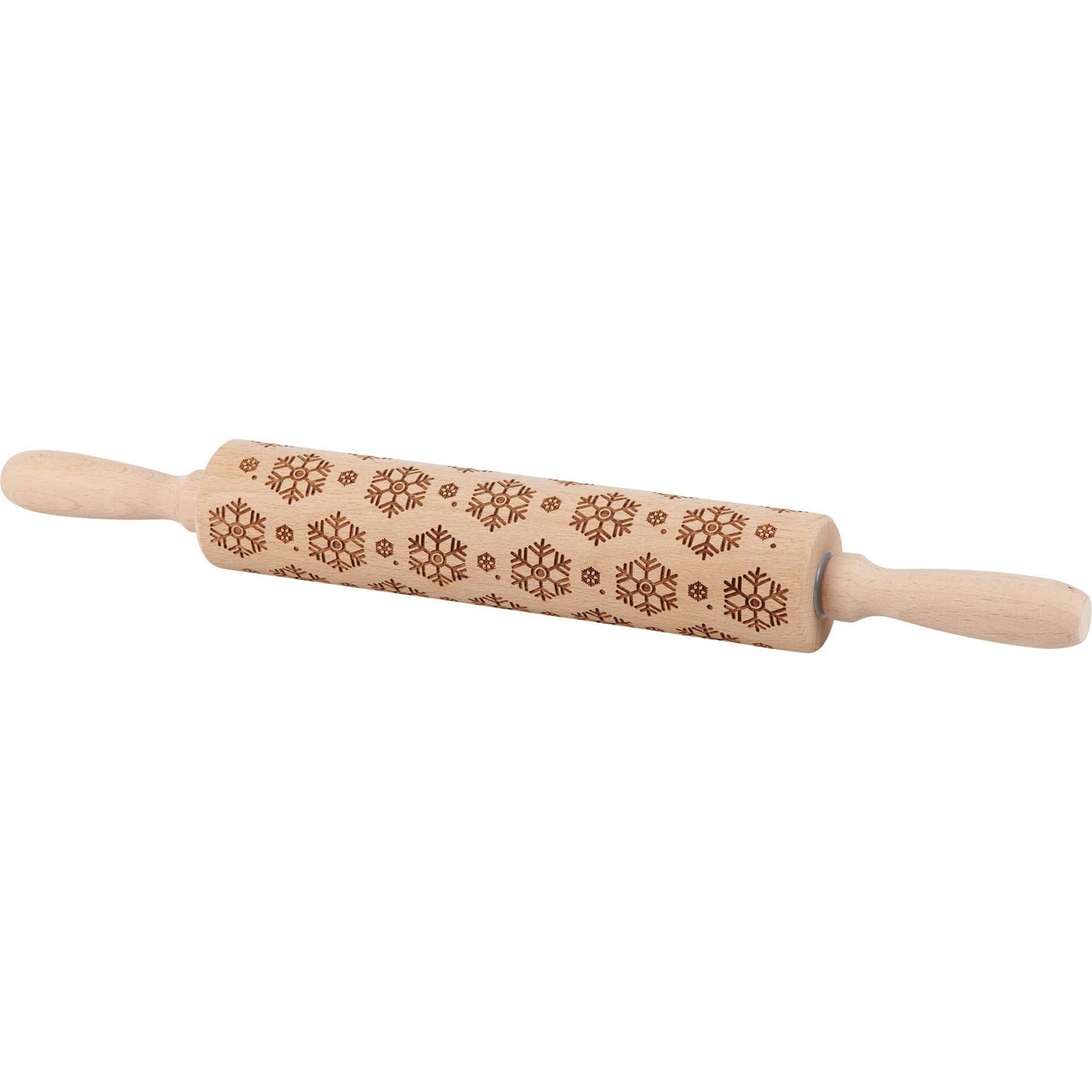 Snowflakes Large Rolling Pin- Primitives by Kathy