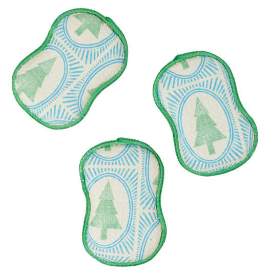 Marie Le Moal Winter Grove - RE:usable Sponges (Set of 3) - Once Again Home Co.