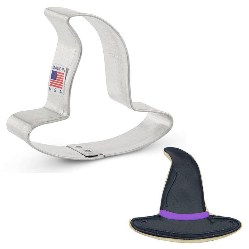 Mini Witch Hat Cookie Cutter 2.25" - Ann Clark