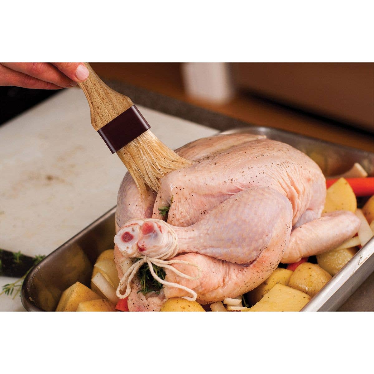 Pastry Basting Brush, 1.5in - Mrs. Anderson's Baking