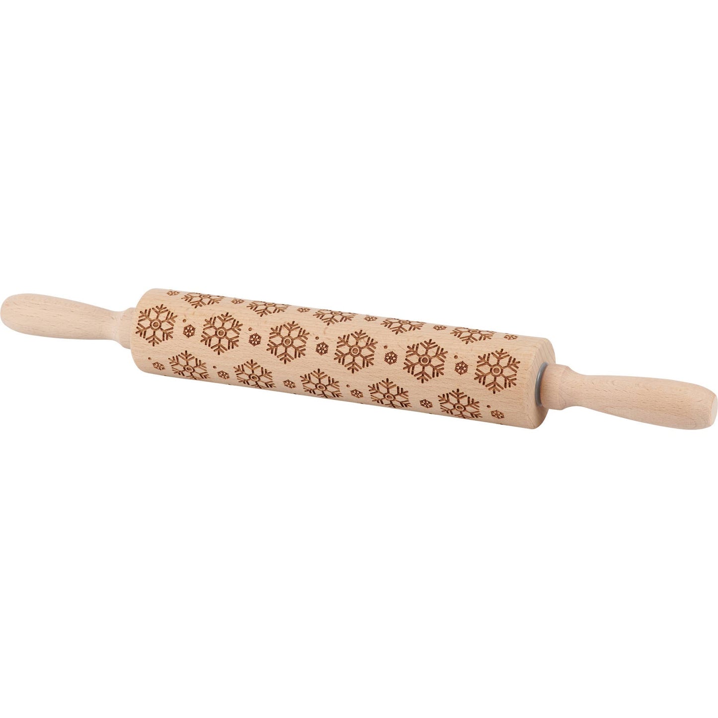 Snowflakes Large Rolling Pin- Primitives by Kathy