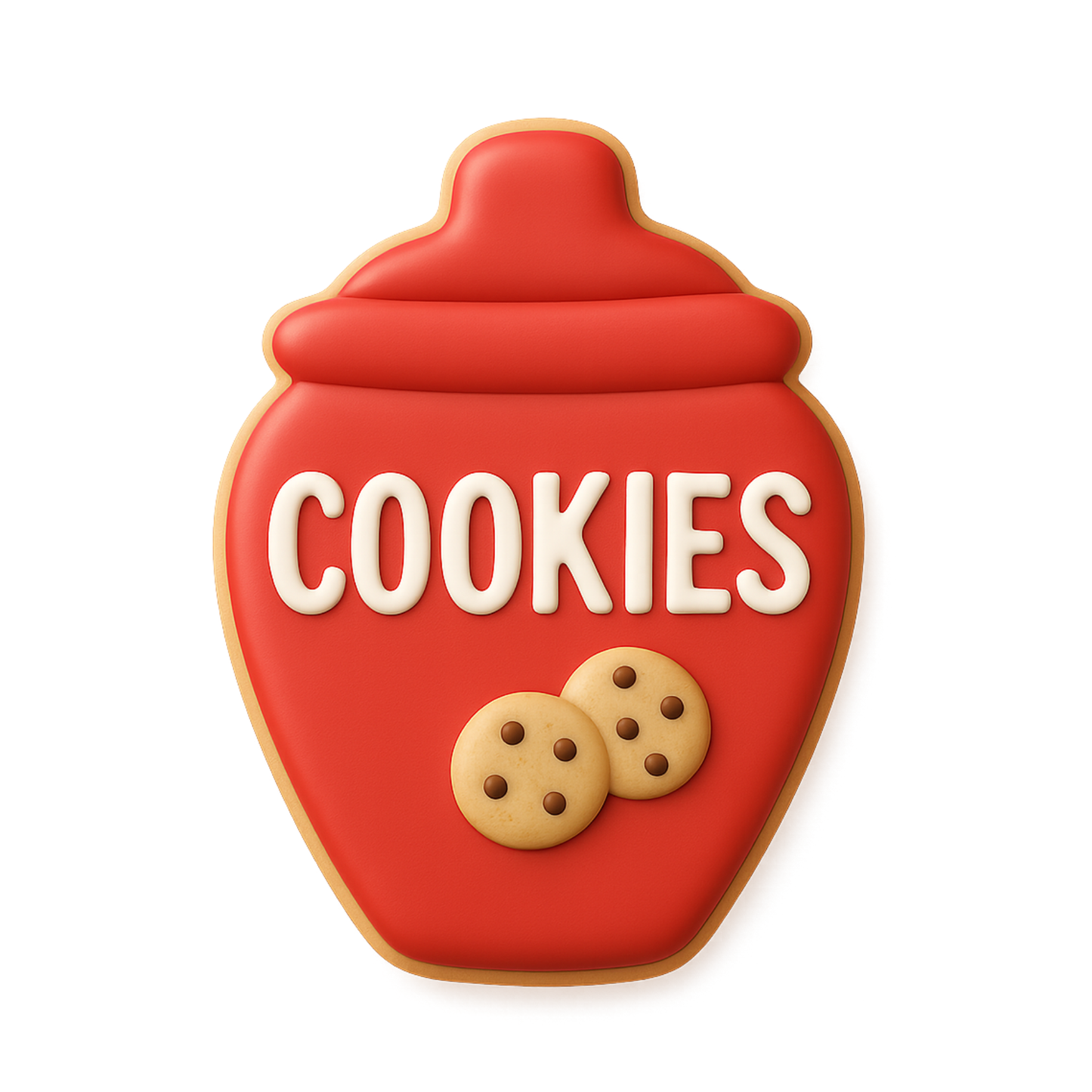 Cookie Jar Cookie Cutter (3.5")