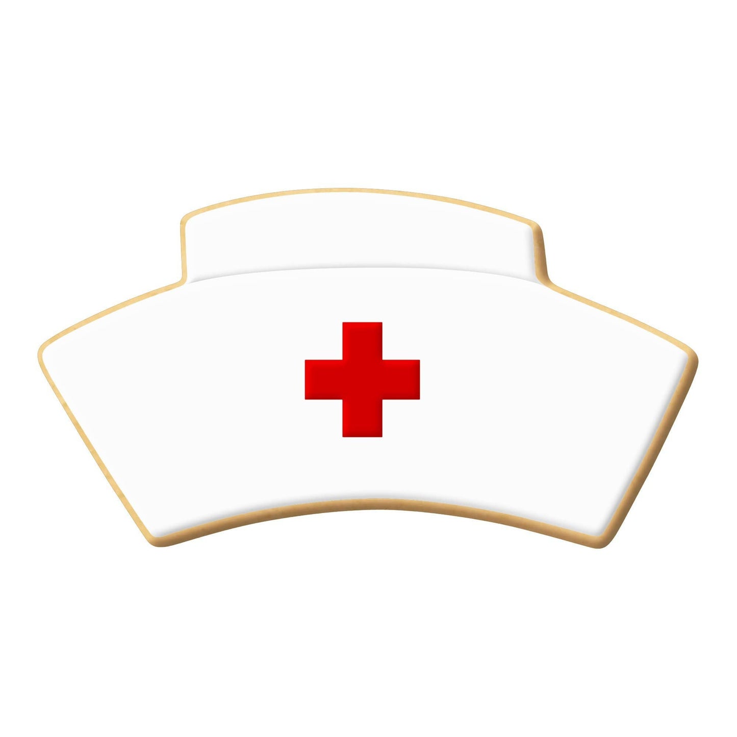 Nurse Hat Cookie Cutter (4")