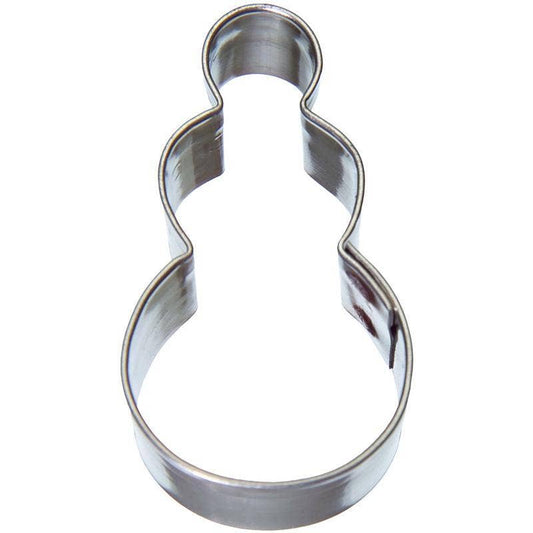 Mini Snowman Primitive Cookie Cutter, 1.5"