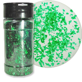 Emerald Green Edible Glitter Flakes