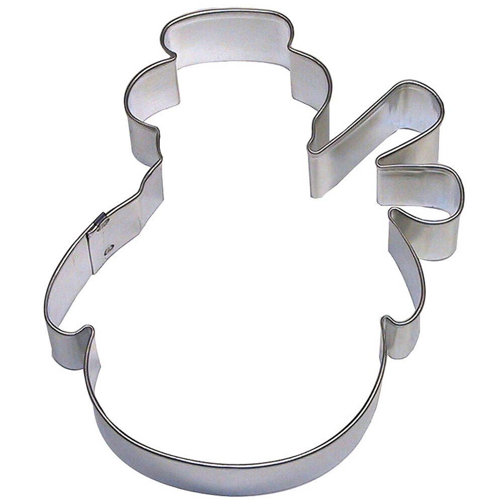 Snowman With Scarf Cookie Cutter 4.25"