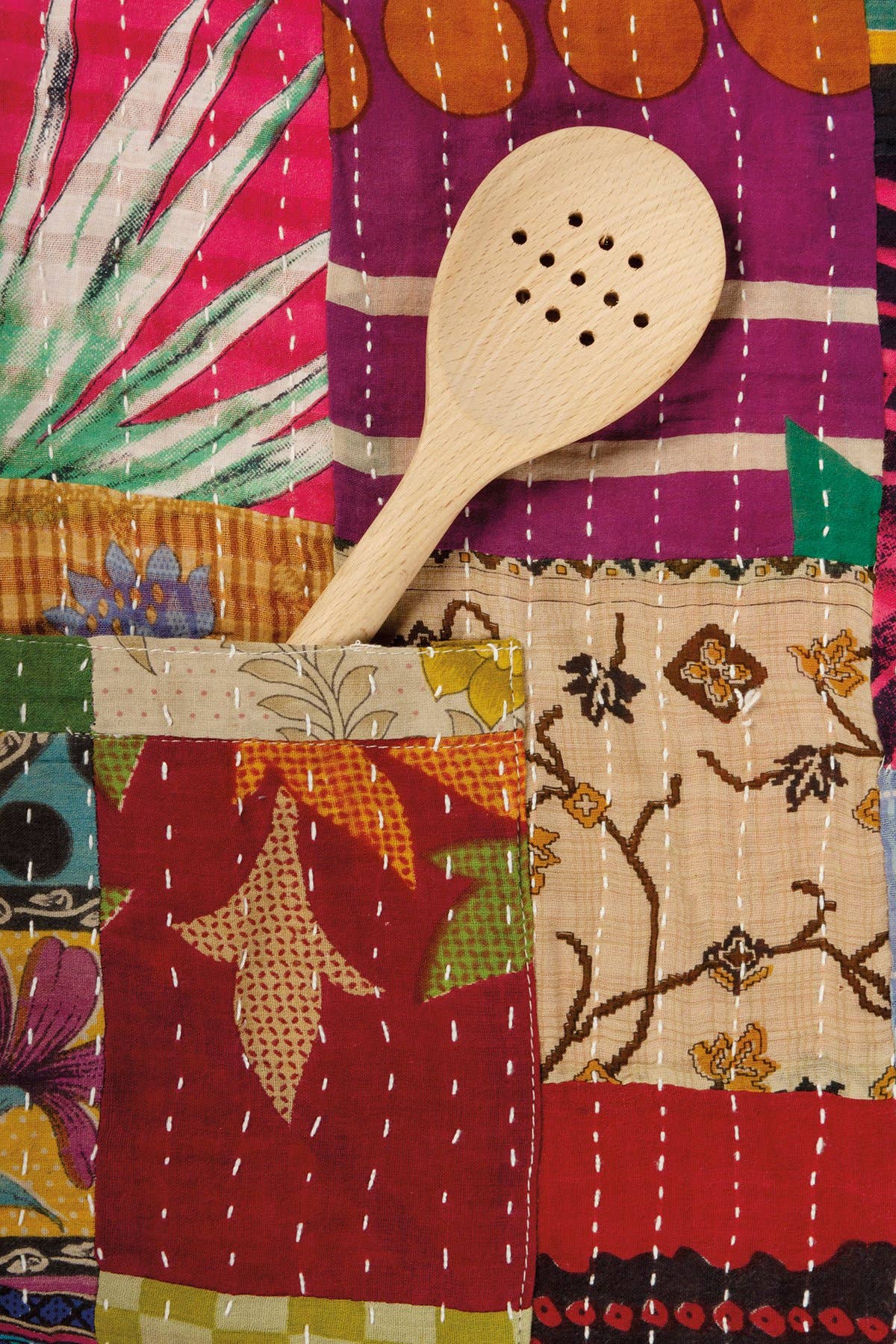 Kantha Apron - Primitives by Kathy
