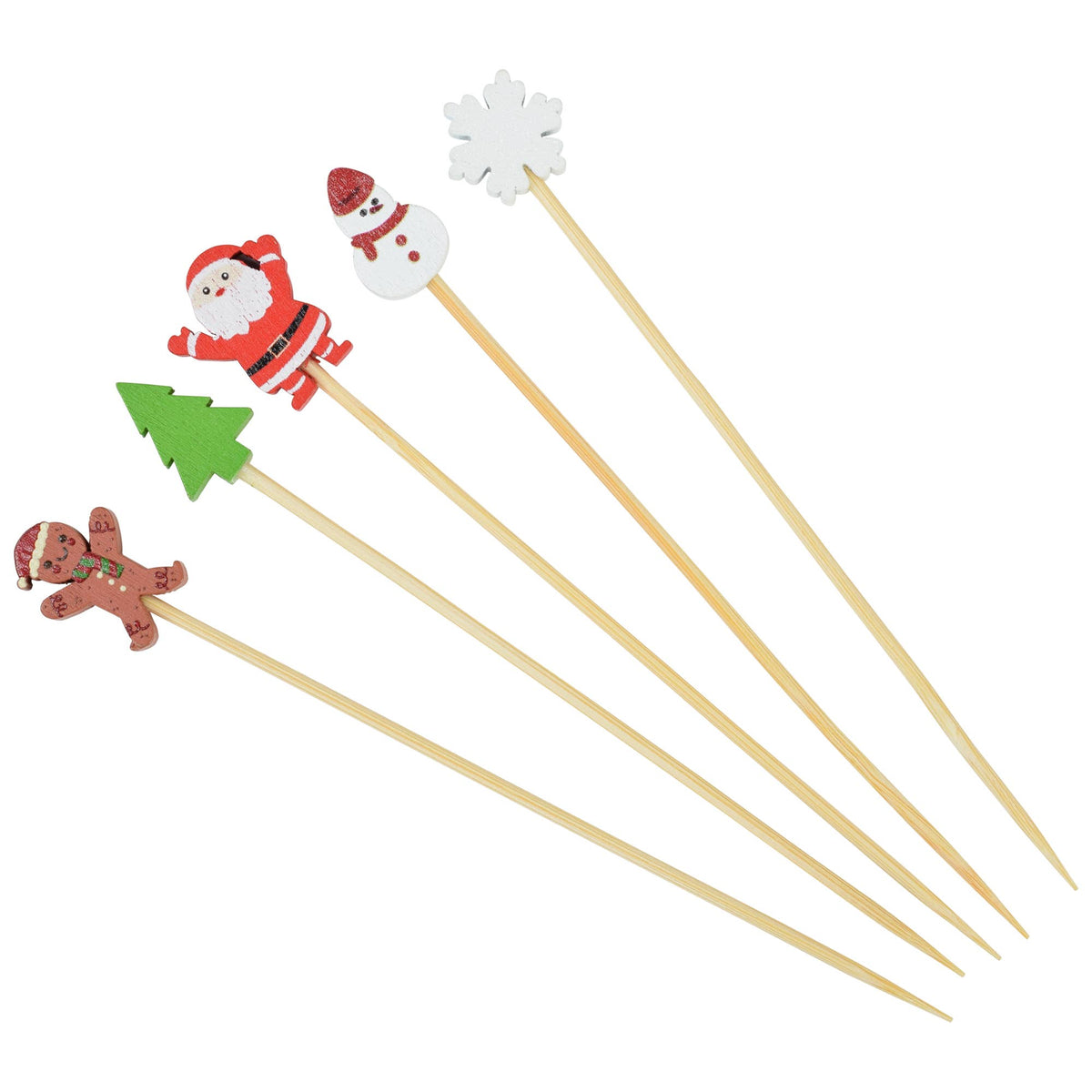 R&M International - Holiday Cocktail Picks Pack of 25