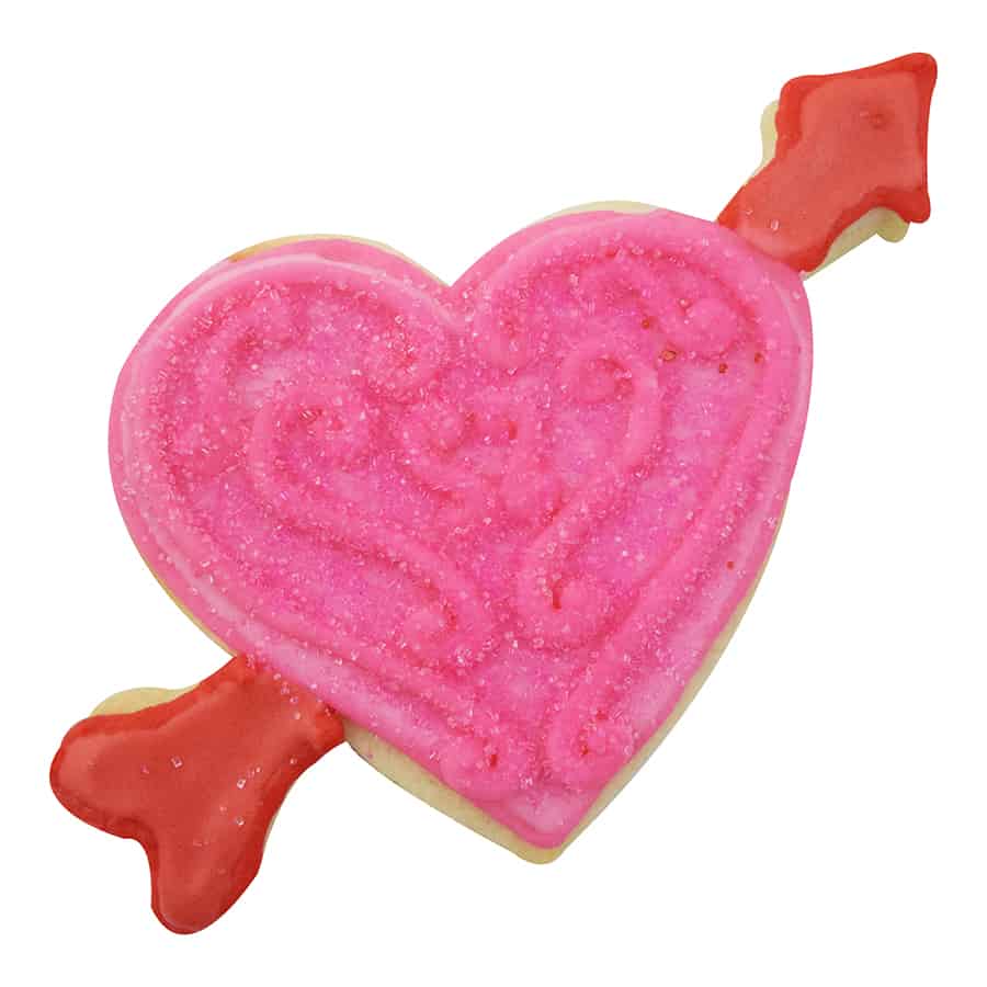 Heart & Arrow Cookie Cutter 4" - R&M