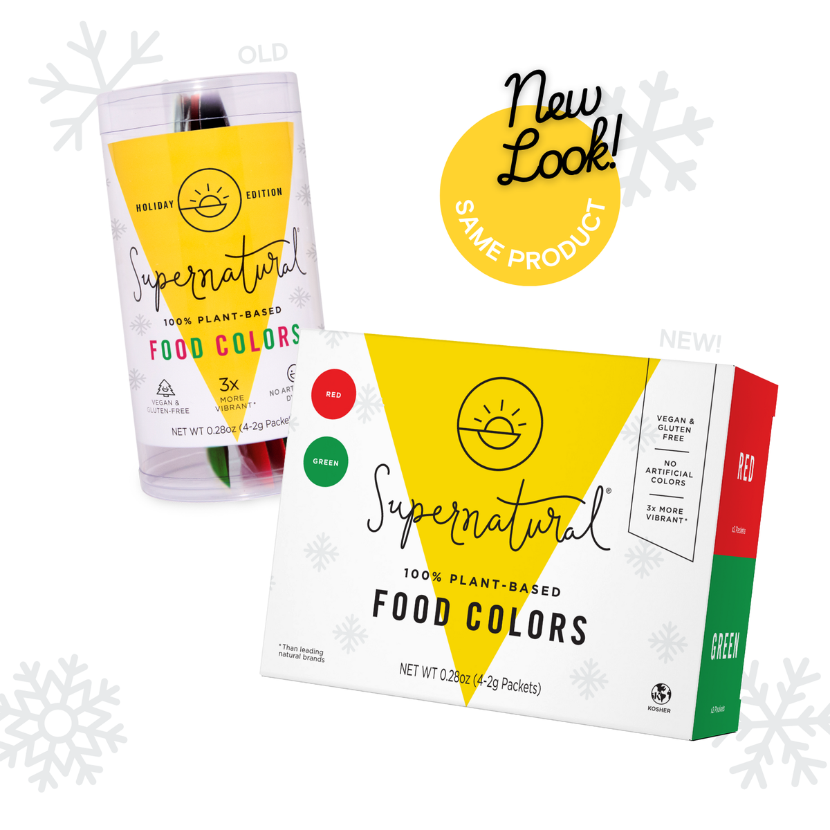 Holiday Colors Plant-Based Food Colors - Supernatural