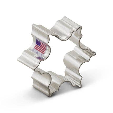 Small Snowflake Cookie Cutter 2.5" - Ann Clark