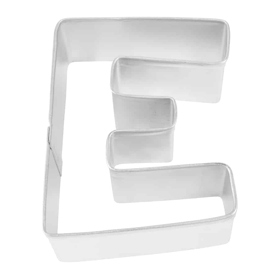 Letter E Cookie Cutter, 3"- R&M