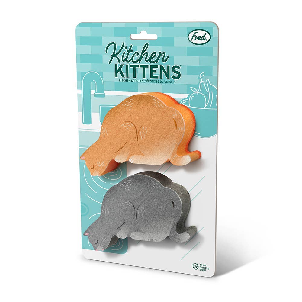 Fred & Friends - Sponges - Kitchen Kittens-2