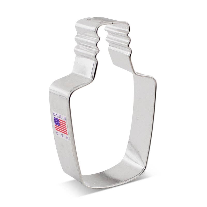 Liquor Bottle Cookie Cutter (4.5")- Ann Clark