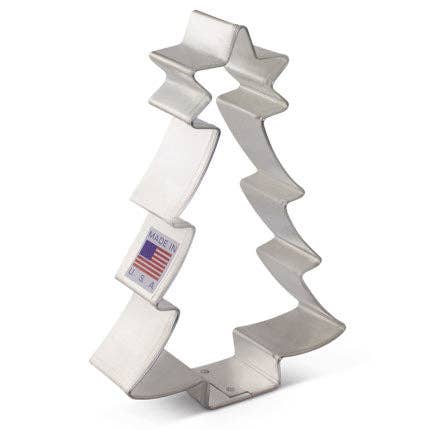 Christmas Tree with Star Cookie Cutter 4.5" - Ann Clark