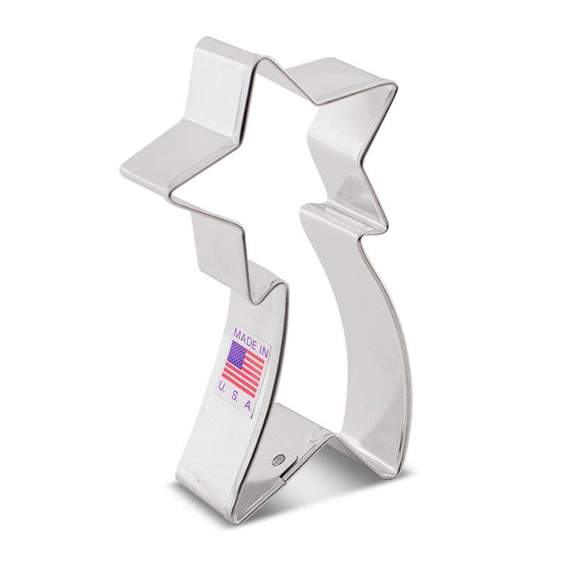 Shooting Star/ Falling Star Cookie Cutter (4")- Ann Clark
