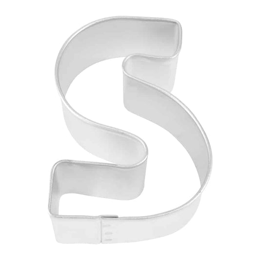 Letter S Cookie Cutter, 3"- R&M